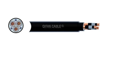 12/20(24)kV  CU XLPE PVC Un-armoured Cable